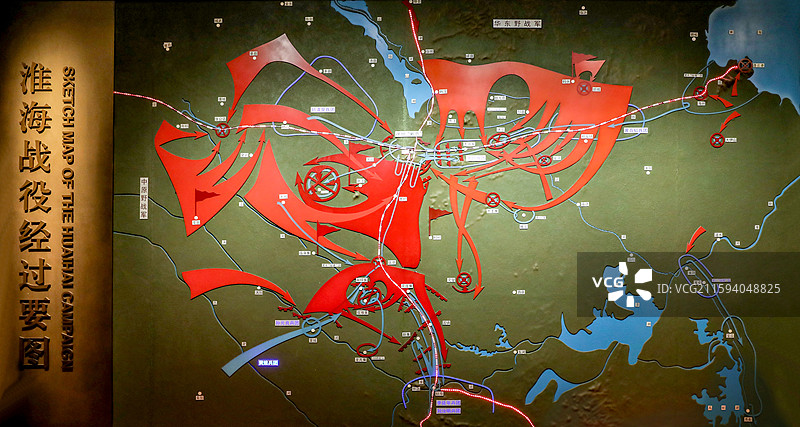 淮海战役纪念馆展品图片素材