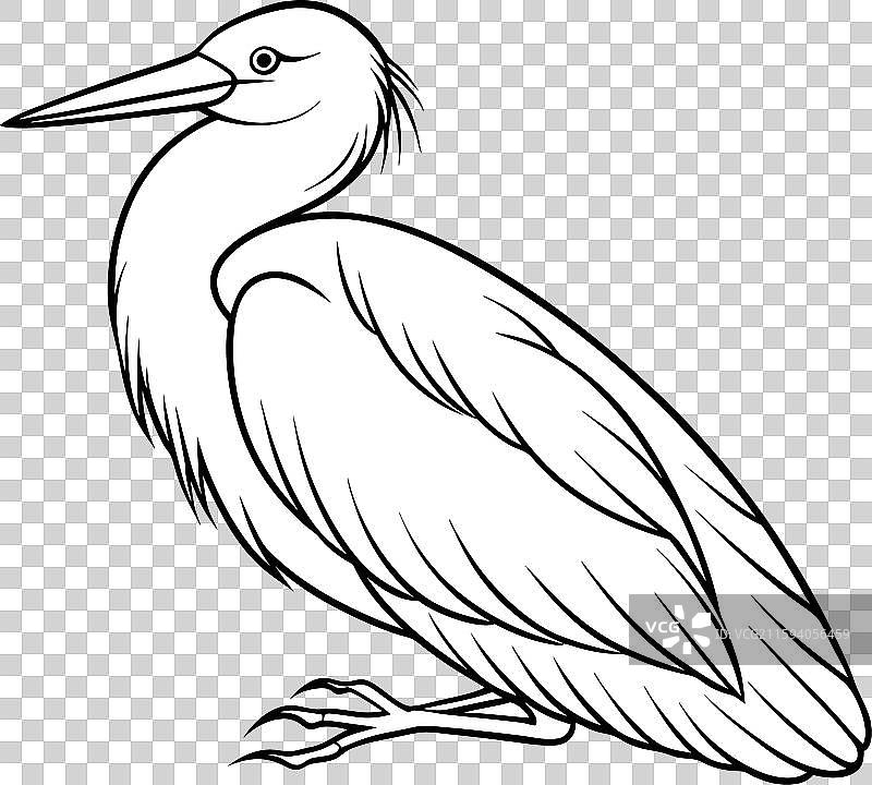 读书的鸸鹋图标图片素材