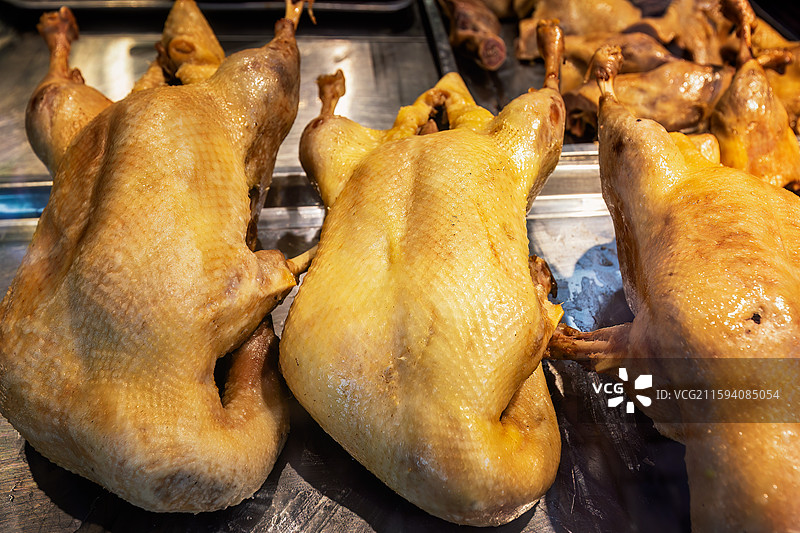 （美食）南京烤鸭盐水鸭+南京图片素材