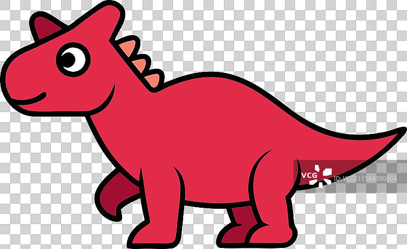 角龙类恐龙图标图片素材