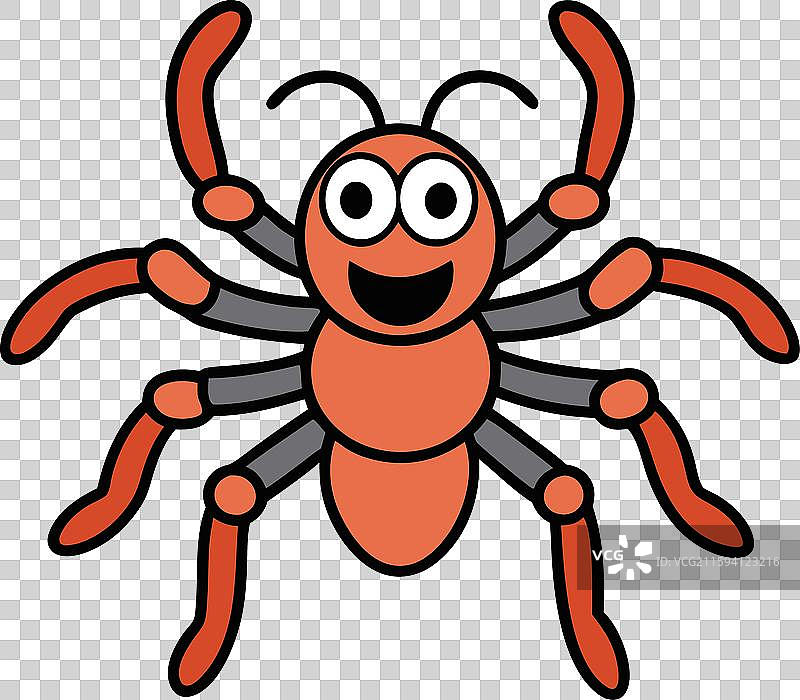 智利玫瑰狼蛛玩耍图标图片素材