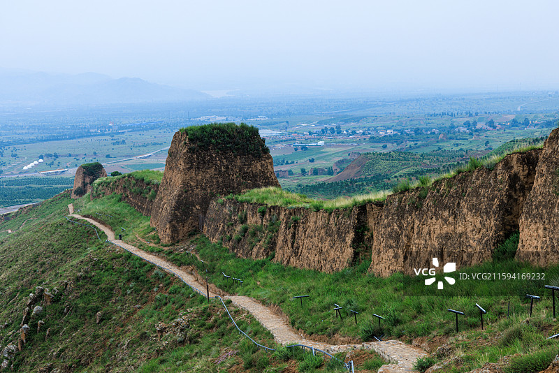 山西大同天镇县李二口长城图片素材