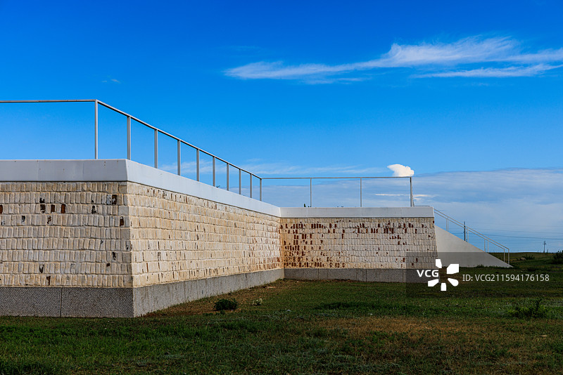 蒙古国哈拉和林元初都城万安宫遗址图片素材