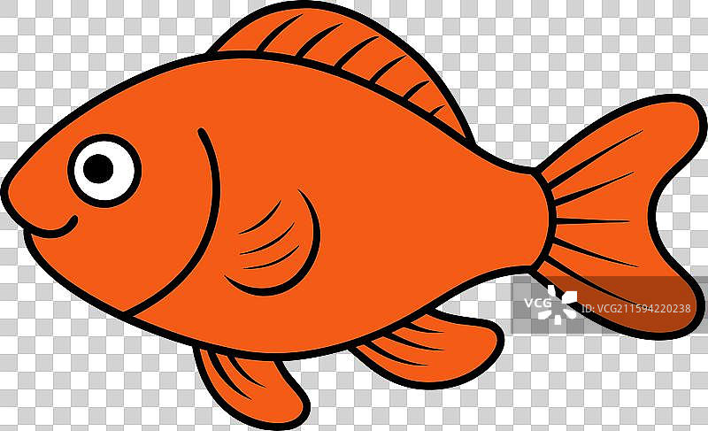 慈鲷鱼玩耍图标图片素材