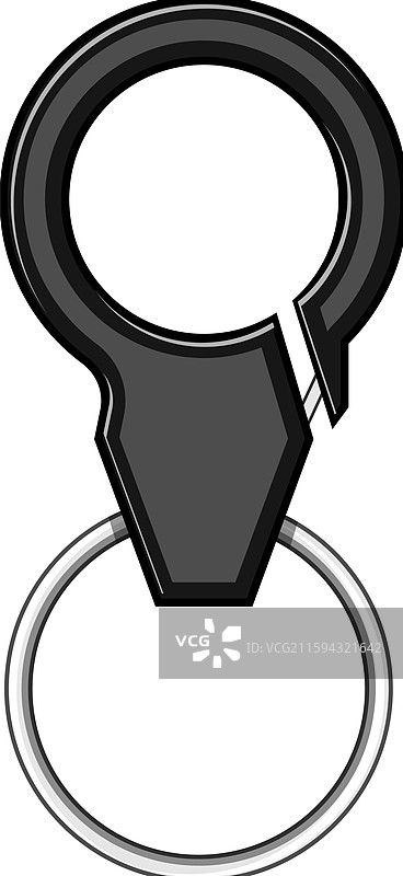 卡通钥匙圈收纳夹图片素材