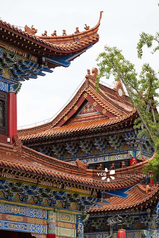 江苏苏州阳澄湖皇罗禅寺图片素材