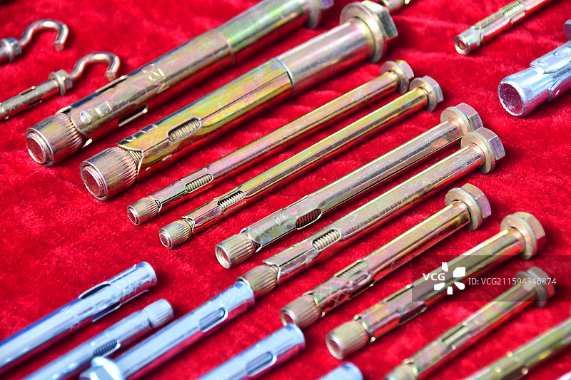 紧固件产品  膨胀螺栓图片素材