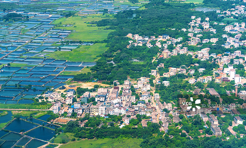 广西北海市区全貌北海站图片素材