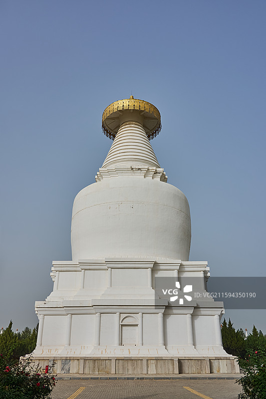 甘肃武威凉州白塔寺景区图片素材