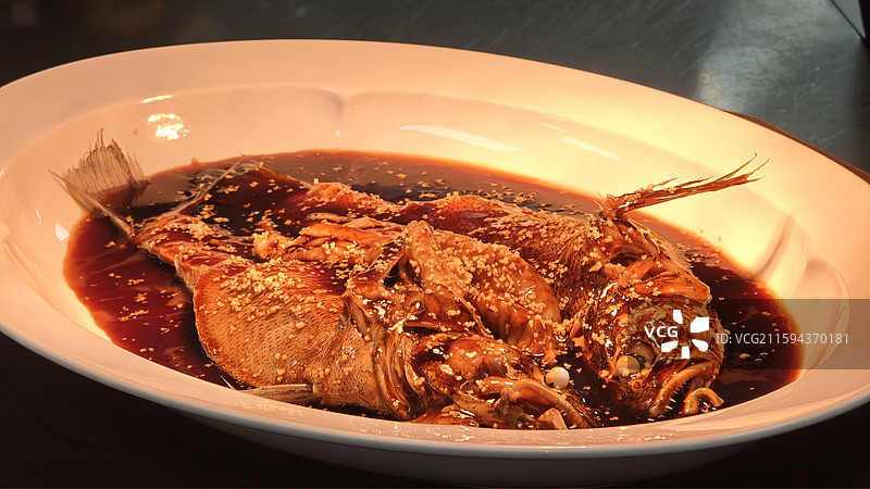 西湖醋鱼图片素材