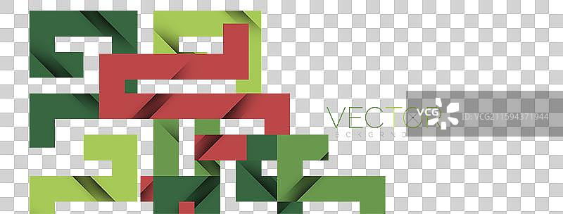 带阴影纹理效果的彩色弯曲线条图片素材