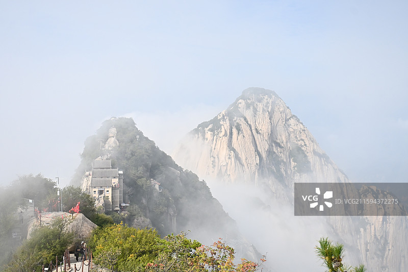 西岳华山图片素材