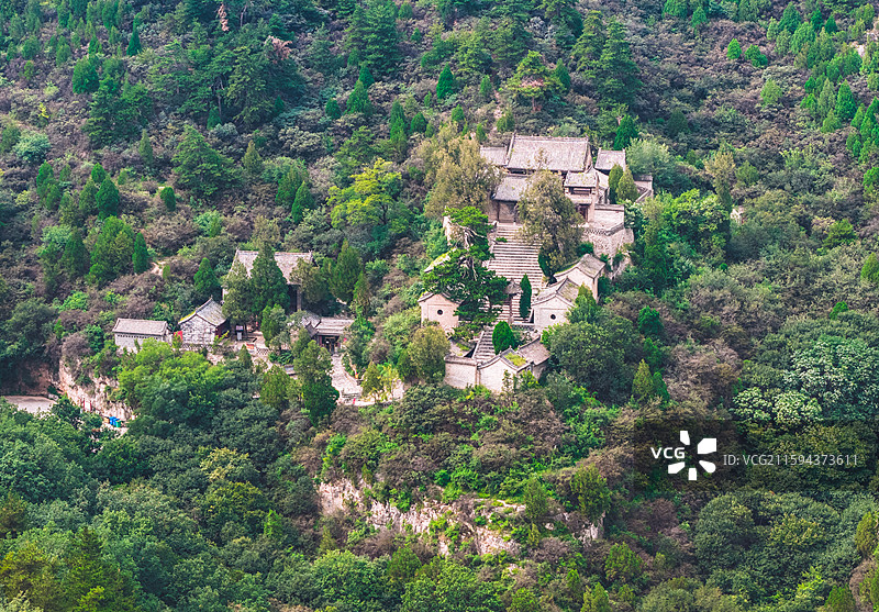 山西阳泉盂县烈女祠图片素材