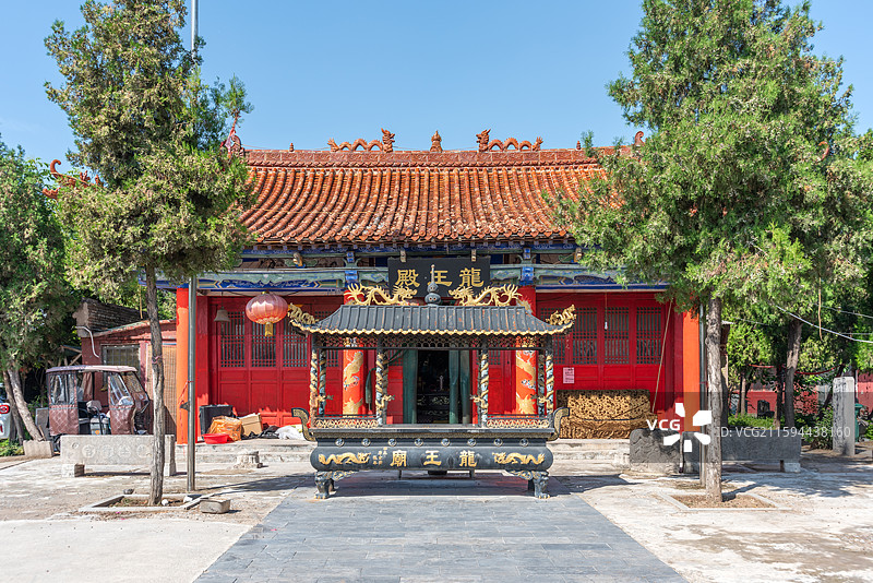 河南省鹤壁市鹿台阁遗址龙王殿图片素材