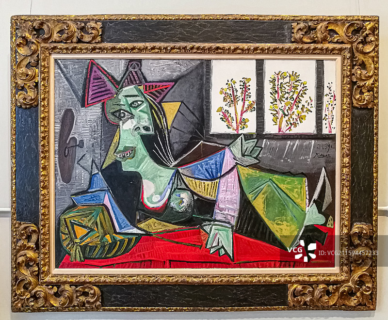 澳大利亚悉尼 新南威尔士州美术馆 毕加索图片素材