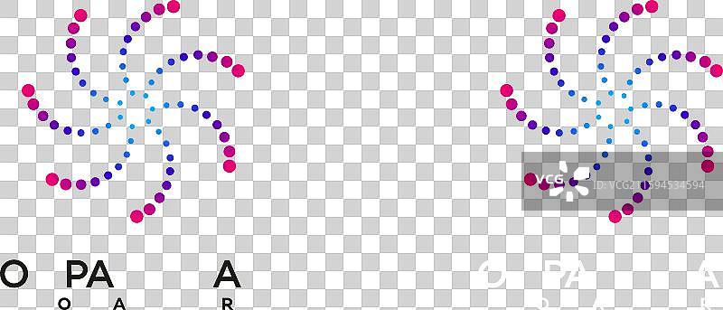 抽象徽标模板设计图片素材