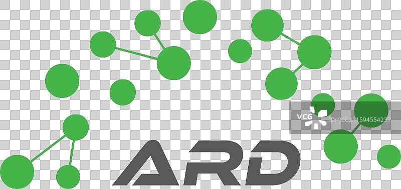 白色背景上的字母标志设计图片素材