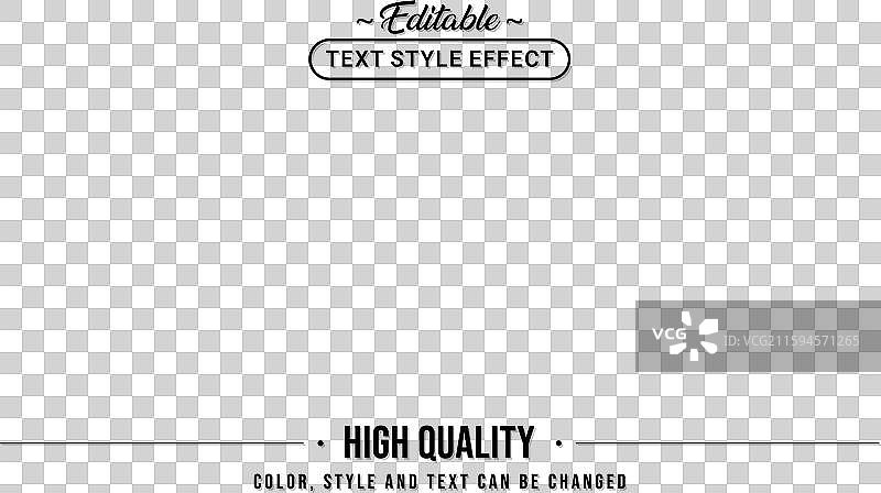 可编辑的文本样式效果 - 脱口秀文本图片素材