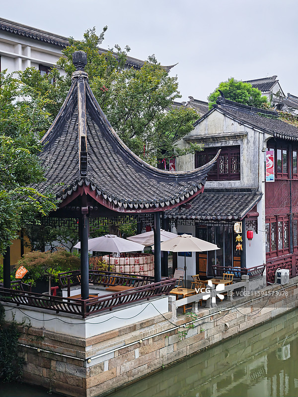 江苏苏州昆山巴城老街图片素材