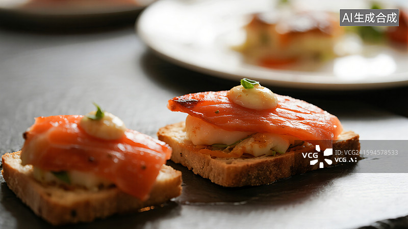 【AI数字艺术】极致味蕾盛宴图片素材