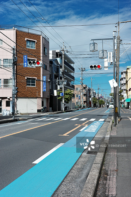 日本 埼玉县 川口市 街景图片素材