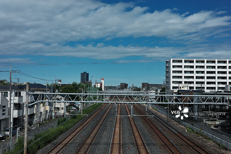 日本 埼玉县 川口市 街景图片素材