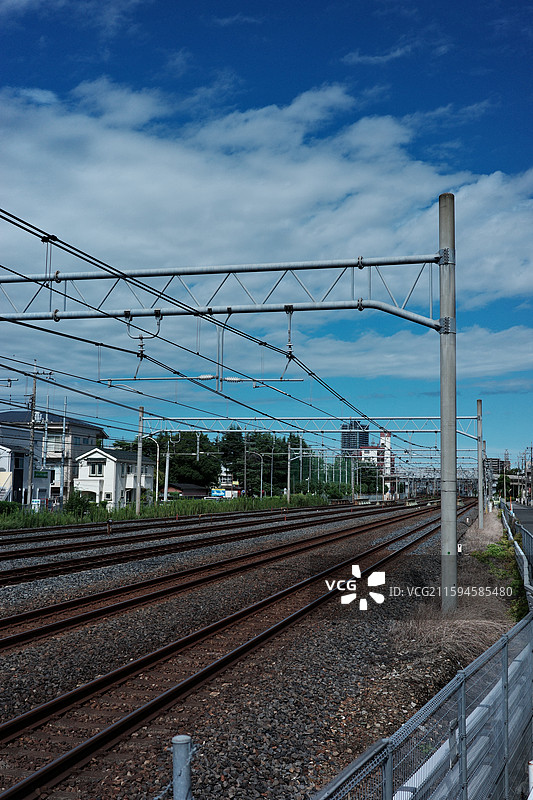 日本 埼玉县 川口市 街景图片素材