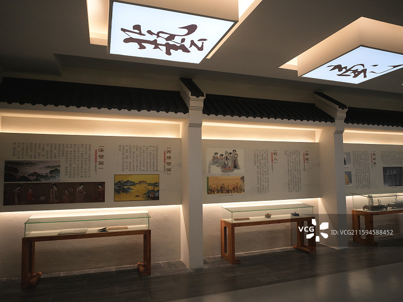 扬州市瓜洲古镇·春江花月夜艺术馆·张若虚纪念馆图片素材