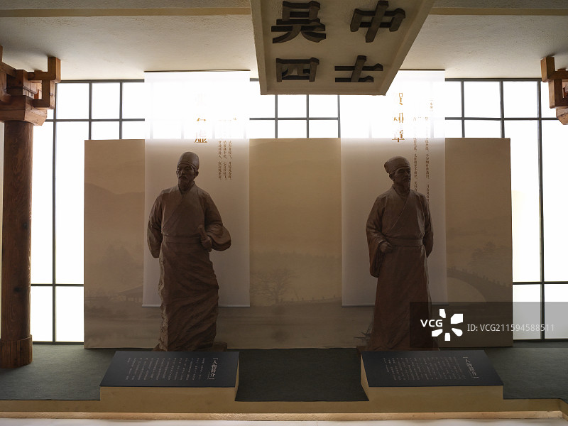 扬州市瓜洲古镇·春江花月夜艺术馆·张若虚纪念馆图片素材