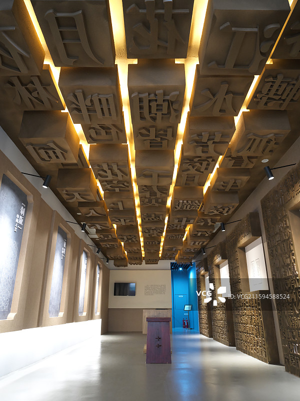 扬州市瓜洲古镇·春江花月夜艺术馆·张若虚纪念馆图片素材