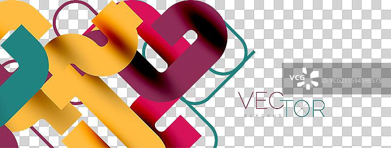 波浪线条极简抽象背景图片素材