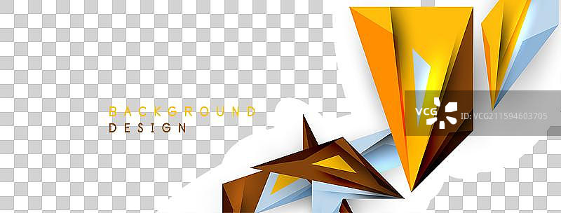 极简几何抽象低多边形背景图片素材