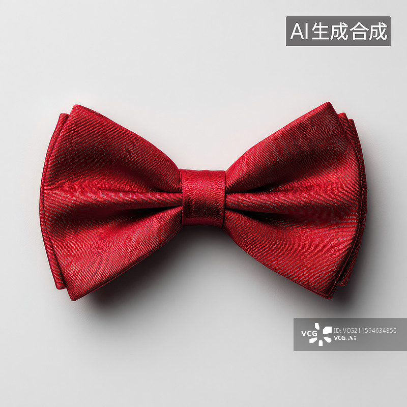 【AI数字艺术】创意抽象商业背景优雅红色蝴蝶领结父亲节庆祝代表成功商人财富和精致专业配件单品现代营销设计材料图片素材