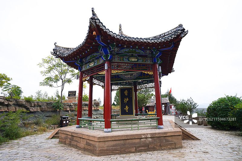 陕西佳县香炉寺图片素材