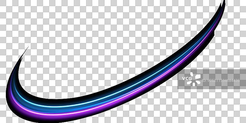 为您的设计准备的一组速度线图片素材