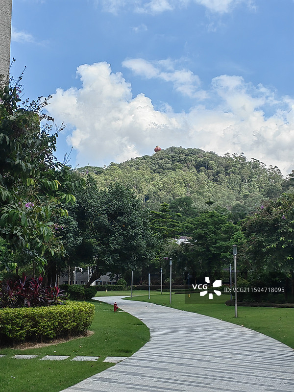 东莞黄旗山图片素材