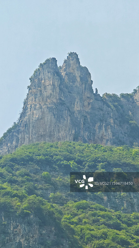 重庆宜昌三峡神女峰神女石巫山巫峡图片素材