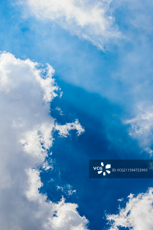 下午天空，风起云涌……图片素材