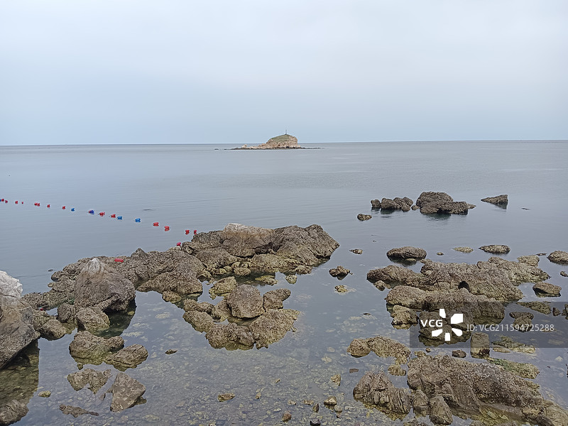 山东烟台蓬莱大黑山岛獐岛图片素材