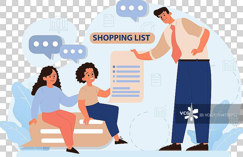 学校准备，家长陪同的孩子们图片素材