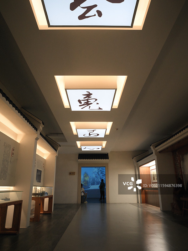 扬州市瓜洲古镇·春江花月夜艺术馆·张若虚纪念馆图片素材