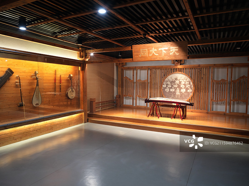 扬州市瓜洲古镇·春江花月夜艺术馆·张若虚纪念馆图片素材