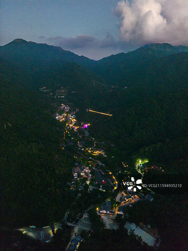 天露山旅游景区风光，广东省云浮市新兴县里洞镇洛洞村图片素材