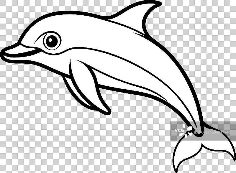 腔棘鱼阅读图标图片素材