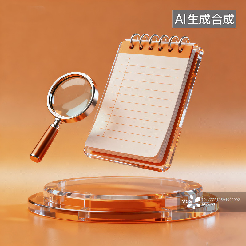 【AI数字艺术】商务元素3d图标图片素材