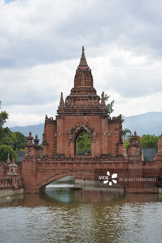 一寨两国图片素材