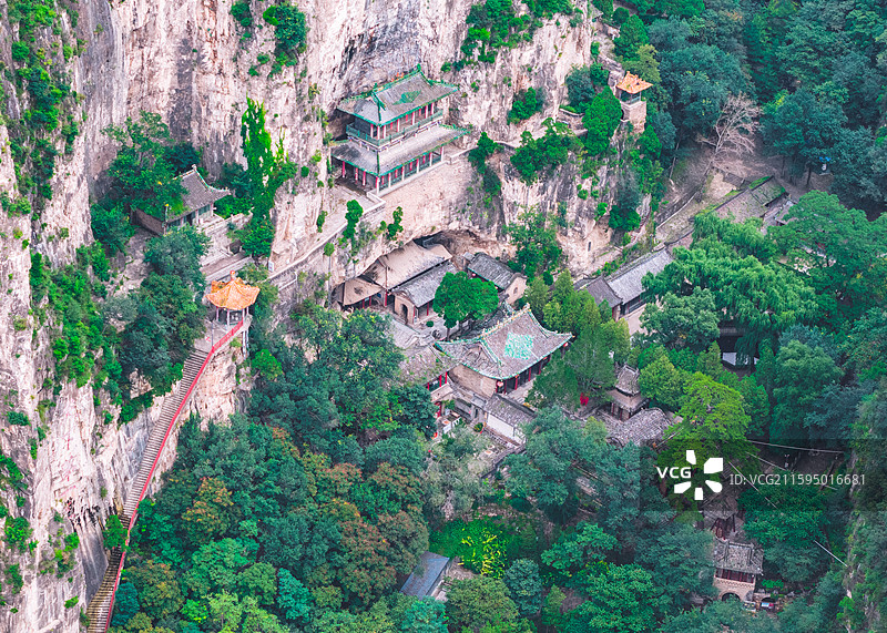 山西阳泉藏山图片素材