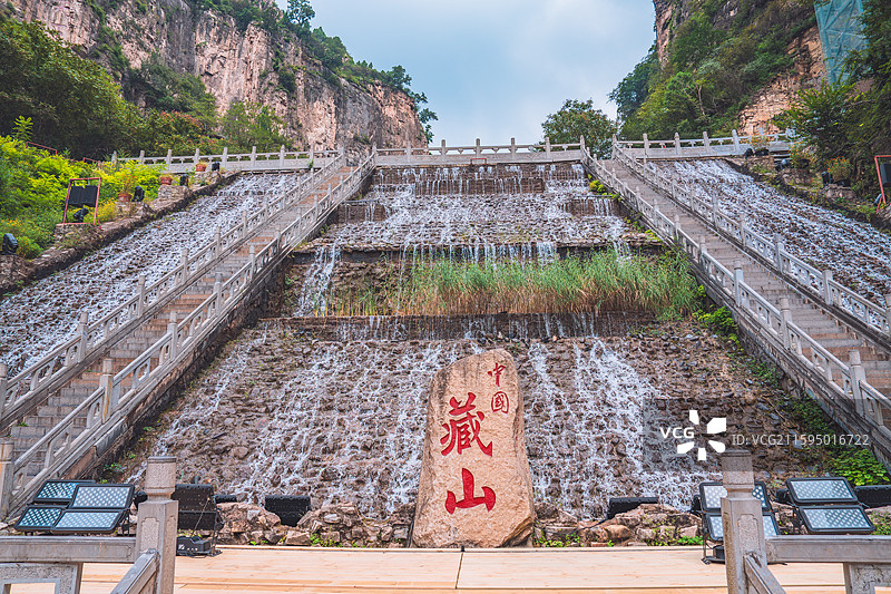 山西阳泉藏山图片素材
