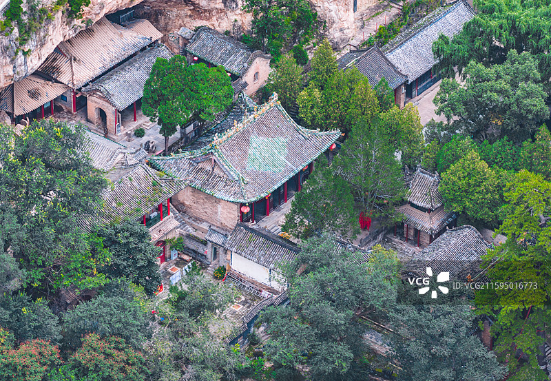 山西阳泉藏山图片素材