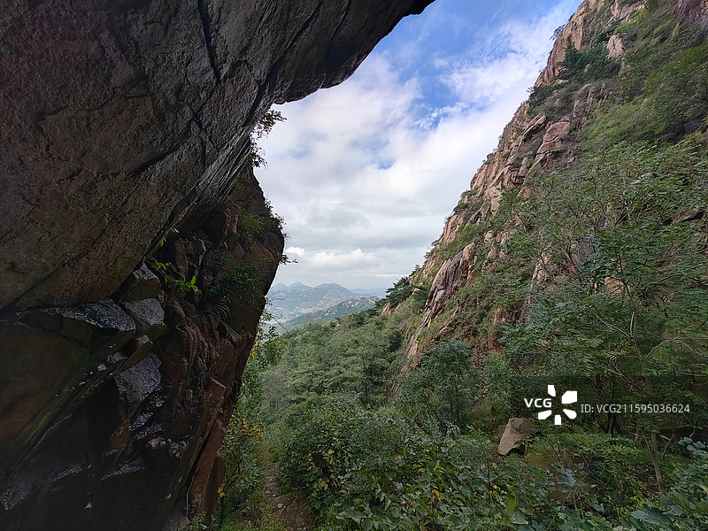 秋天寒露节气，日照市马亓山秋色风光图片素材
